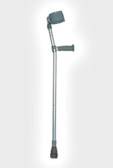 Lofstrand Heavy Duty Adjustable Aluminum Forearm Crutches (pair)
