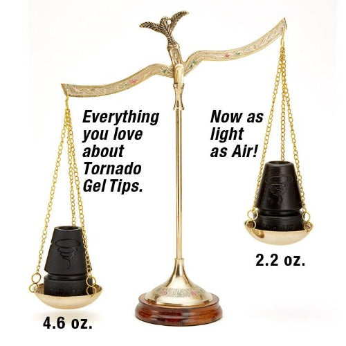 Tornado AIR Fatigue-Reducing Crutch Tips (pair) - Thomas Fetterman Inc.